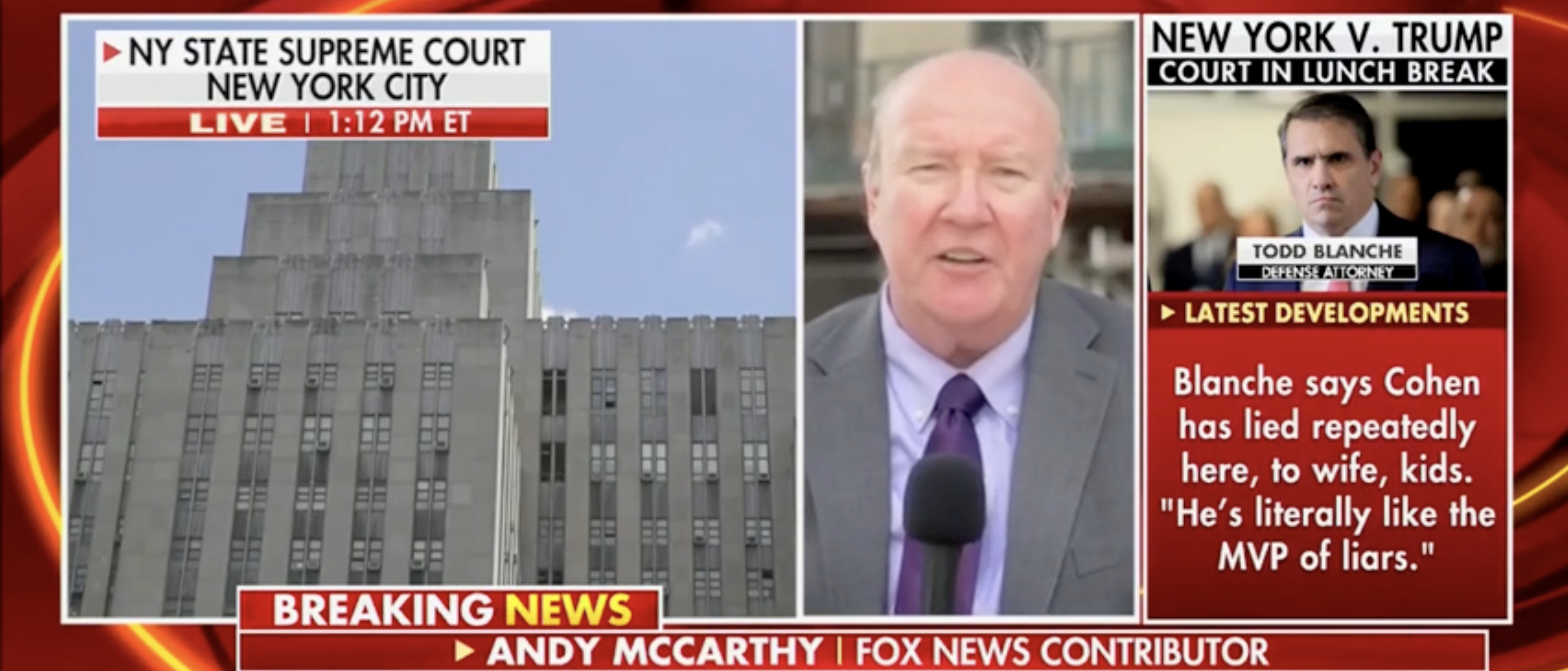‘Making Up A Crime’: Andy McCarthy Says Bragg’s Team Failed To Prove Trump ‘Defrauded Anyone’